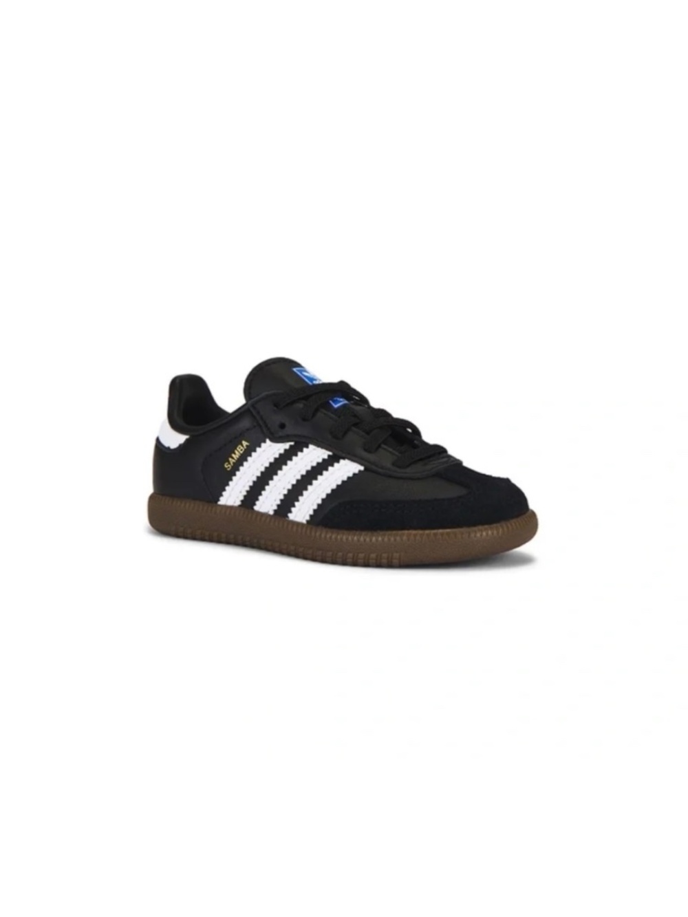 Adidas Toddler Samba Sneaker in Black, White, Gum